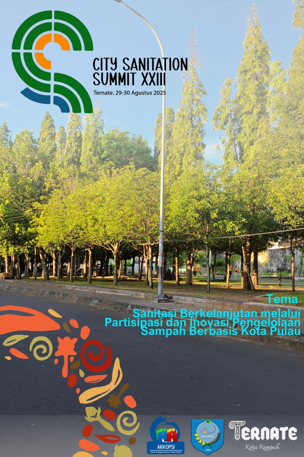 Pelaksanaan City Sanitation Summit (CSS) XXIII Kota Ternate Tahun 2025